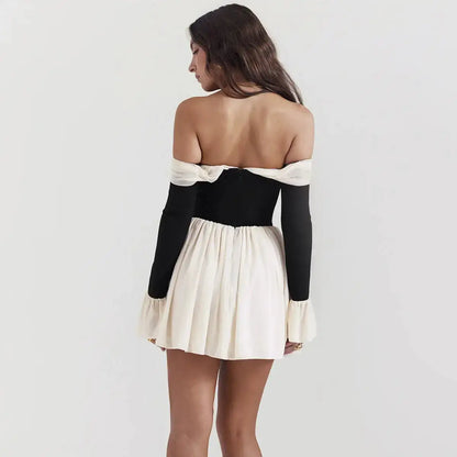 Supreme Dalia Off-Shoulder Dress- Stylish Cocktail & Party Wear