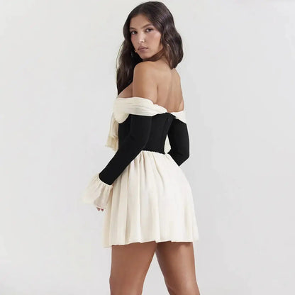 Supreme Dalia Off-Shoulder Dress- Stylish Cocktail & Party Wear